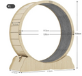 Purr Fit Cat Running Wheel (ZCT confirmed to deactivate it as there's no available channel to ship it)